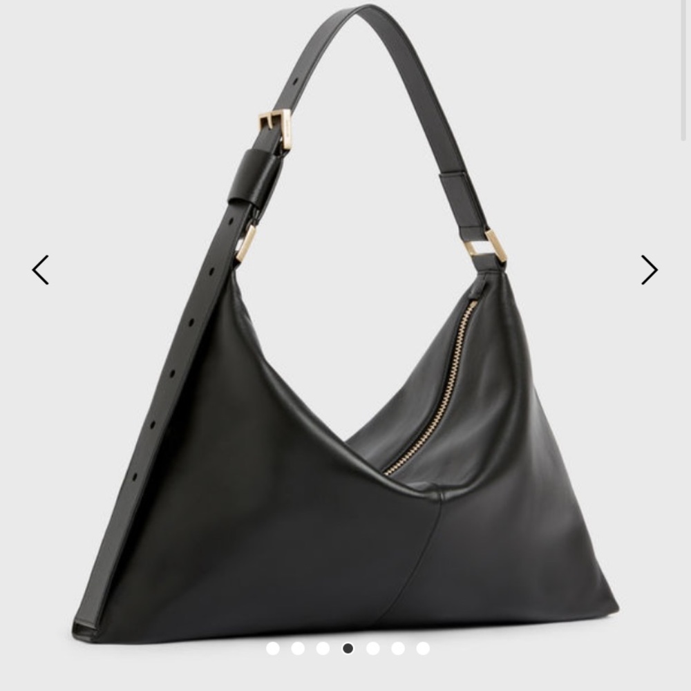 Allsaints Edbury leather shoulder bag